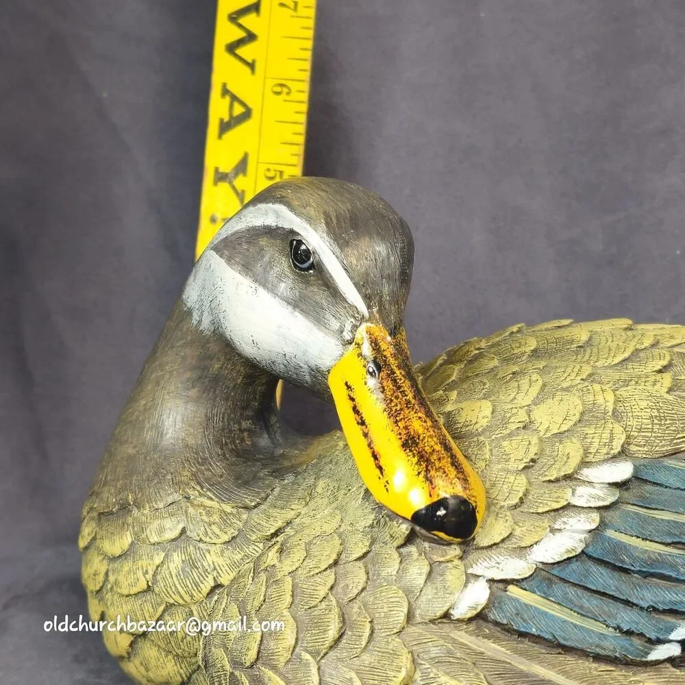 Vintage Mallard Duck Figurine 12